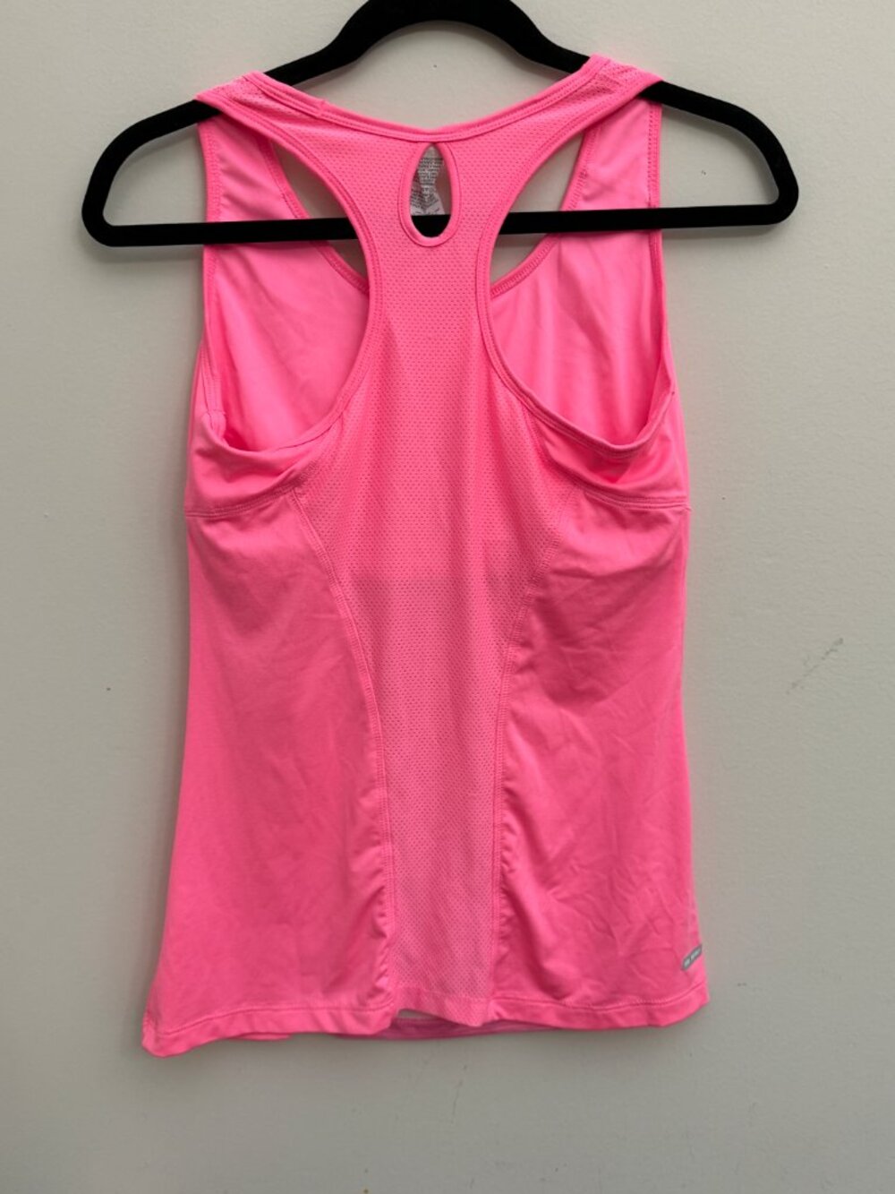 Pink Danskin Now Dri More Athletic Gym Built in Bra Tank - Size Medium (8-10) - Picture 2 of 2